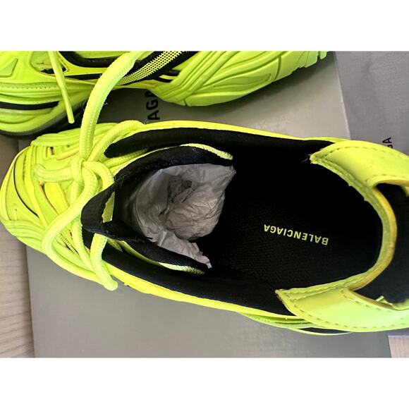 New Balenciaga Tyrex Mens Sneakers Neon Yellow US 9 / EU 39 $1150 SRP shoes men
